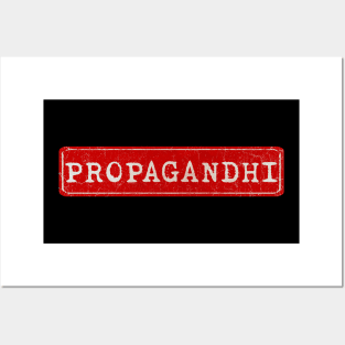 vintage retro plate Propagandhi Posters and Art